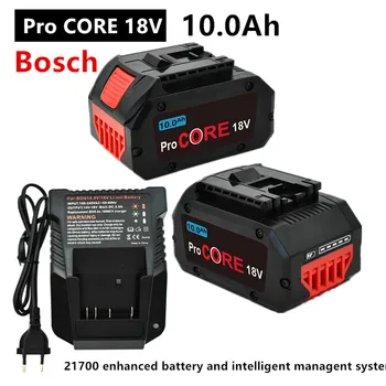 CORE18V 10.0 Á ProCORE Csere Akkumulátor Bosch 18V Profi Rendszer Vezeték nélküli Eszközök BAT609 BAT618 GBA18V80 21700 Cella