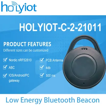 Holyiot NRF52810 Ibeacon Tag 3 Tengely Gyorsulásmérő Bluetooth 5.0 Alacsony fogyasztású Modul Fogyasztás Érzékelő Jeladó a SOK Intelligens Otthon