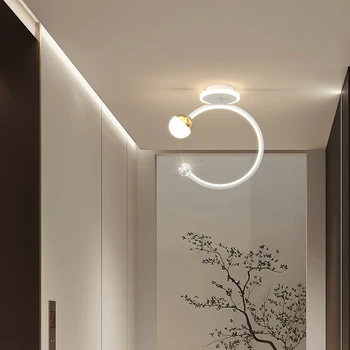 LED-Modern, Egyszerű, Művészet Folyosón Csillár Lámpa Tanulmány Hálószoba, Folyosó Loft Lépcsőn, Dekor Világítás Lámpatestek, Beltéri Világítás