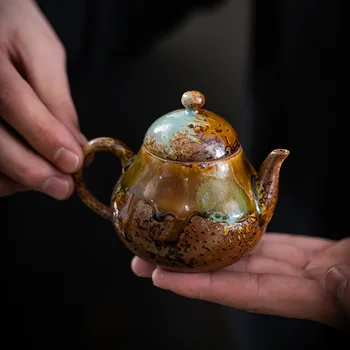 Jingdezhen fatüzelésű Kerámia Teáskanna Japán Háztartási Szűrő Egy Ember Teát, Hogy Egyetlen Pot Kung Fu Tea-Készlet Tartozékok