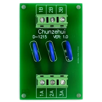 Chunzehui 3 Csatornák Egyedi 150V SIOV Fém-Oxid Varistor Interfész Modul Túlfeszültség-Szupresszor Védelem SPD Testület.
