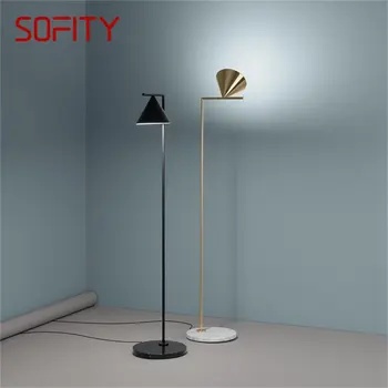 SOFITY Modern állólámpa Egyszerű Skandináv LED Folyamatos Világítás Nappali, Hálószoba Dekoratív Sarki Fény
