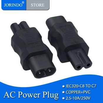 JORINDO Férfi-Nő HÁLÓZATI adapter,IEC 320 C8, HOGY C7,8. Ábra, forma,C7, HOGY C8 Power conversion csatlakozó