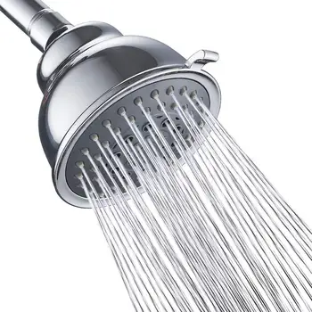 Zuhanyfej Magas Nyomás Fürdőszoba Kiegészítők, 4 Es 5-Beállítás Állítható Zuhanyfej Felső Víztakarékos Erőteljes Növelése