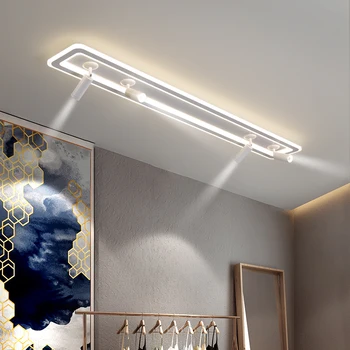 A Modern LED Csillárok Északi Minimalizmus Reflektorok Mainless Világítás Mennyezeti lámpa Alkalmas Nappali, Konyha, Lámpák