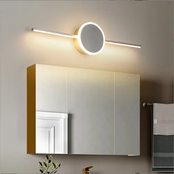 Függesztett Lámpák Modern Minimalista Fürdőszoba Wc LED Tükör-Fényszóró Világítás Tükör Csillár Szekrény Fali Freskó Lndoor Lámpák